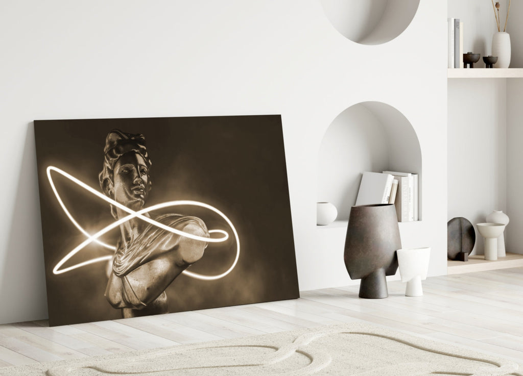 Abstract Art Glass Wall Art